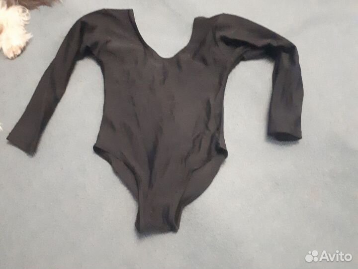 Купальник гимнастический для девочки 6-8 лет