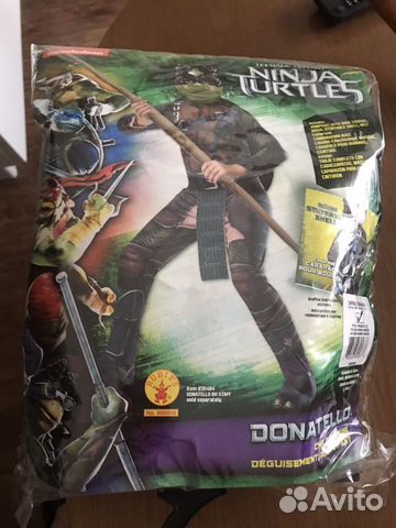 Костюм Черепашка-ниндзя 10-12 л