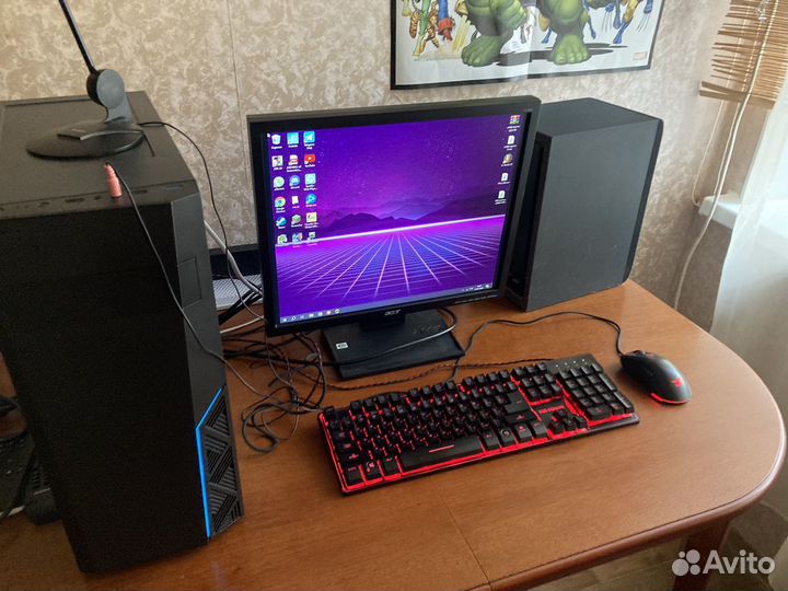 Игровой пк,i5, gtx 1060, 8gb ddr3