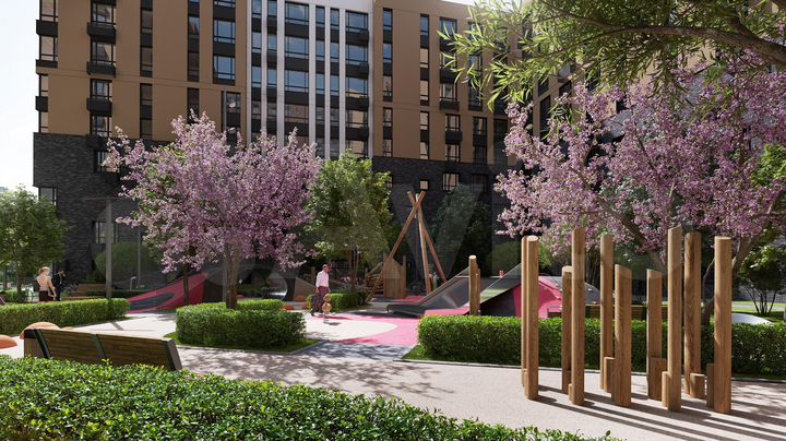 2-к. квартира, 56,1 м², 14/17 эт.