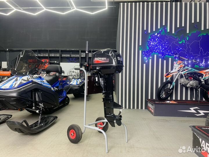 Лодочный мотор Shorner G 9.8 FHS (Gladiator)