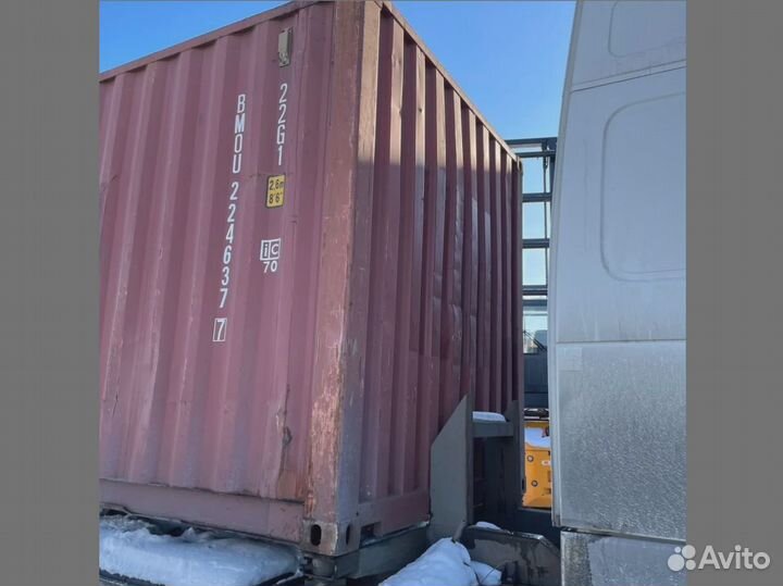 Морской контейнер бу 20 футов