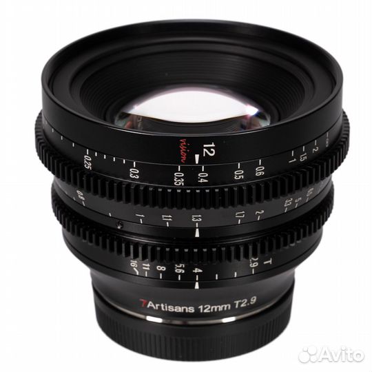 Объектив 7artisans 12mm T2.9 Fuji X