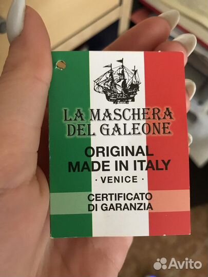 Маска карнавальная из Венеции