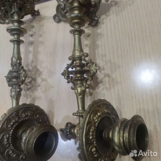 Старинные подсвечники- канделябры