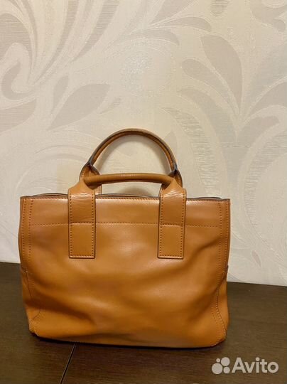 Сумка натуральная кожа Basconi