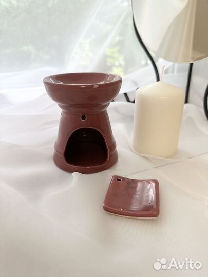Аромалампа керамическая, подсвечник
