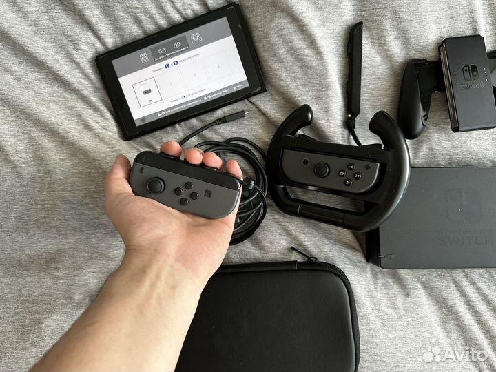 Nintendo Switch прошитая rev1 Atmosphere +396 игр