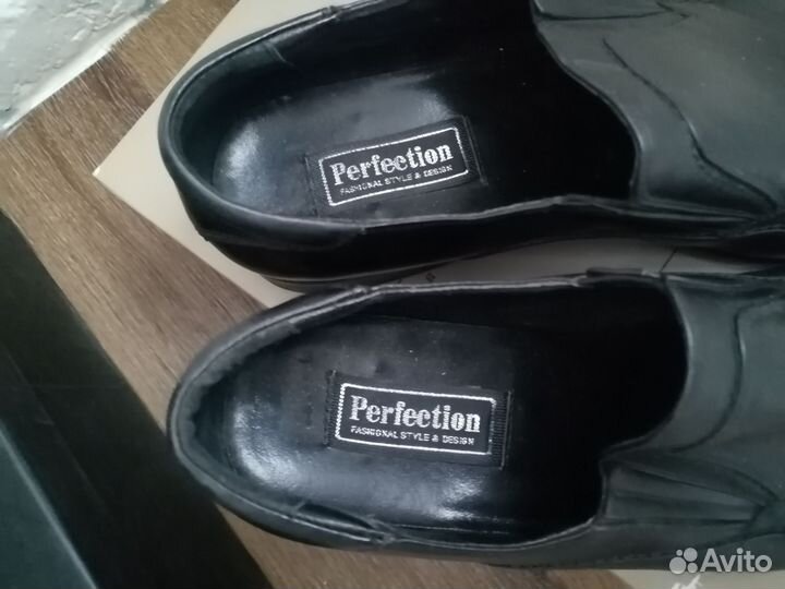 Полуботинки мужские натуральная кожа