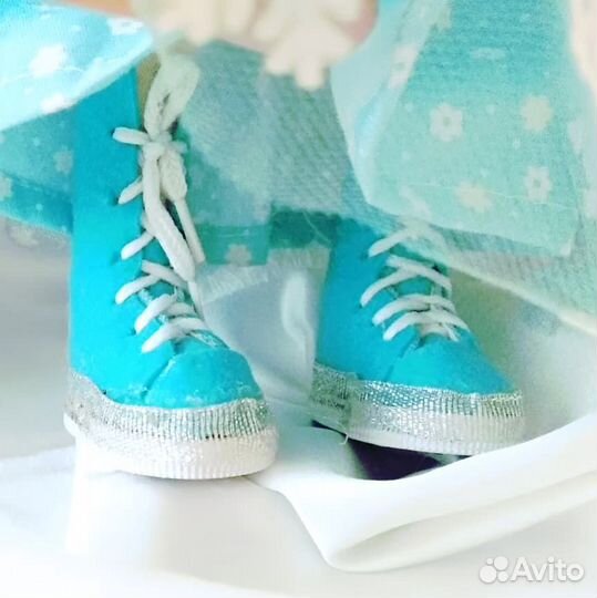 Кукла снежинка снегурочка Долли интерьерная