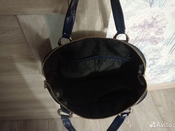 Сумка натуральная кожа бу