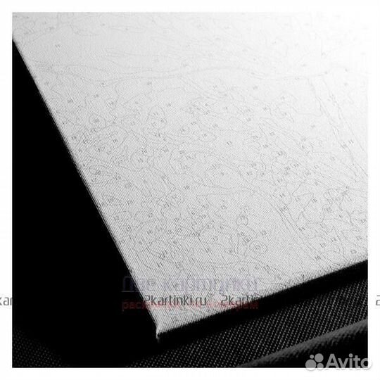 Картина по номерам 40x50 Нежный букет цветов и чаш