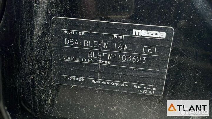 Ступица передняя левая mazda axela