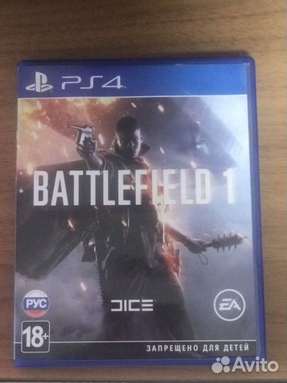 Battlefield 1 ps4-ps5 в хорошем состоянии
