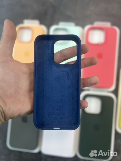 Чехол Silicon Case для iPhone 15 pro max MagSafe