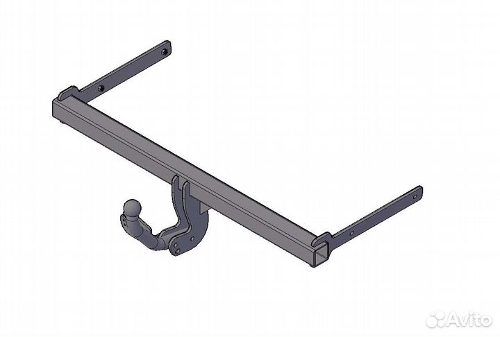 Фаркоп Skoda Octavia II A5 лифтбек 2009-2012 без п