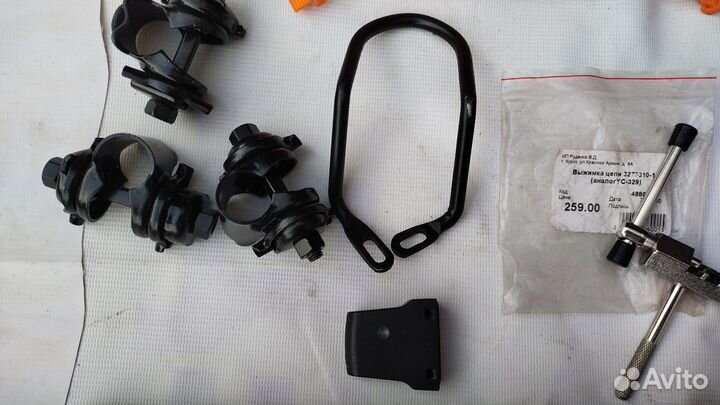 Выжимка цепи, электрозвонок, велозапчасти