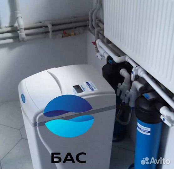 Водоочистка в коттедже, очистка воды из скважины/д