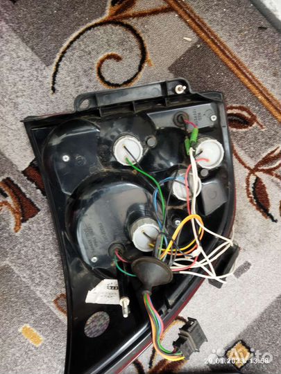 Задние фары приора