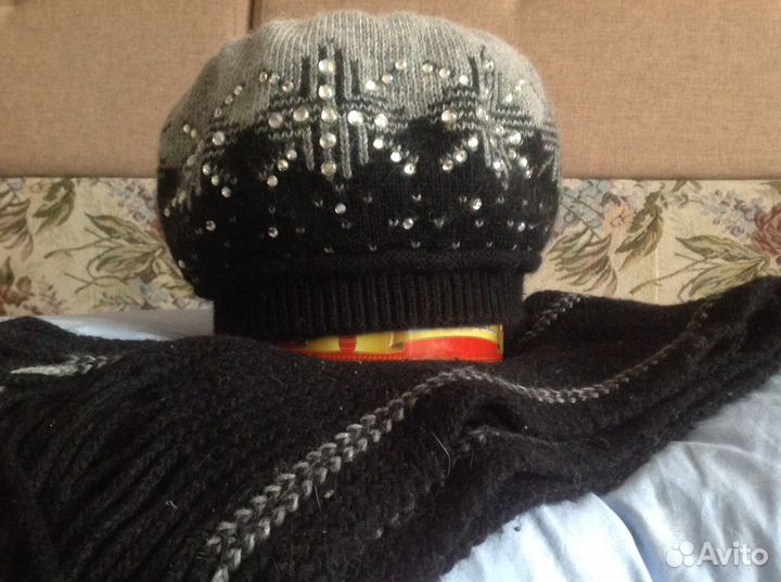 Набор шапка и шарф