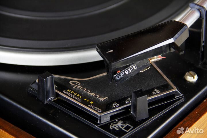 Проигрыватель винила Garrard 40B. Англия Раритет