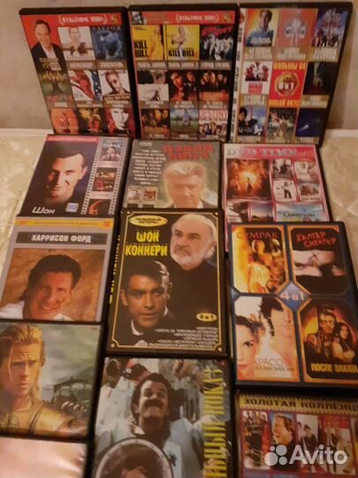 Видеофильмы иностранные и отечественные на DVD