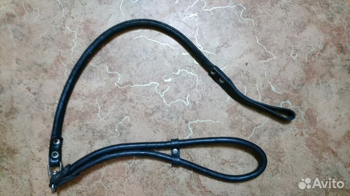 Кожаный поводок