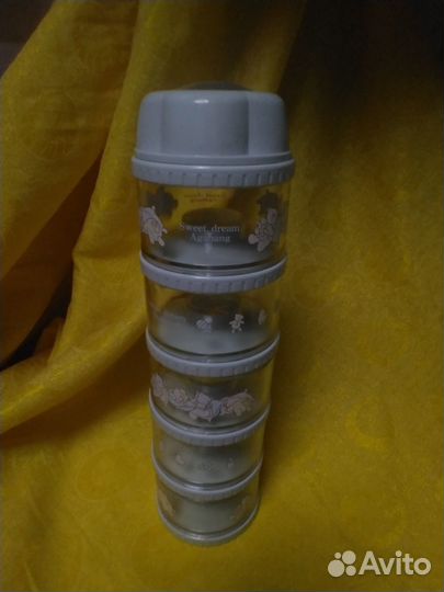 Детский контейнер дозатор для смеси и др