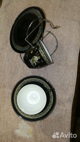 Чайная (кофейная) пара, чашка и блюдце