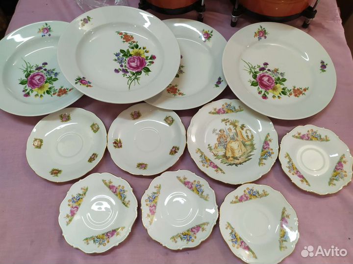 СССР супницы блюдца тарелки ГДР Чехия