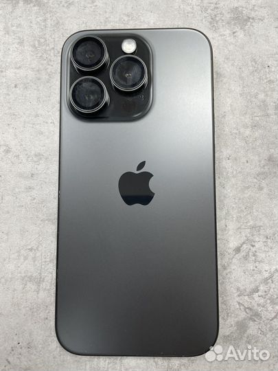 Корпус iPhone 15 pro black