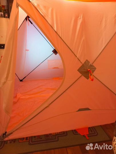 Палатка зимняя cube 3,новая