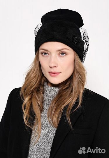 Шапка с вуалью Пьяцца Италия