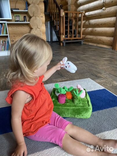 Детская развивающая игрушка мягкая