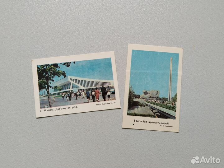 Календарики СССР