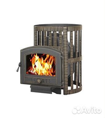 Чугунная печь для бани