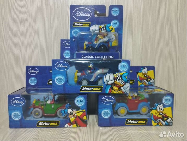 Машинки Motorama Disney 1 43