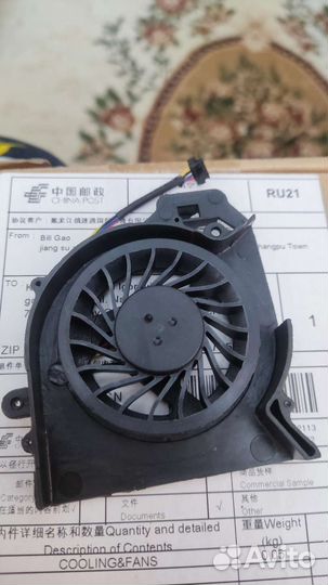 Кулер вентилятор для ноутбука hp