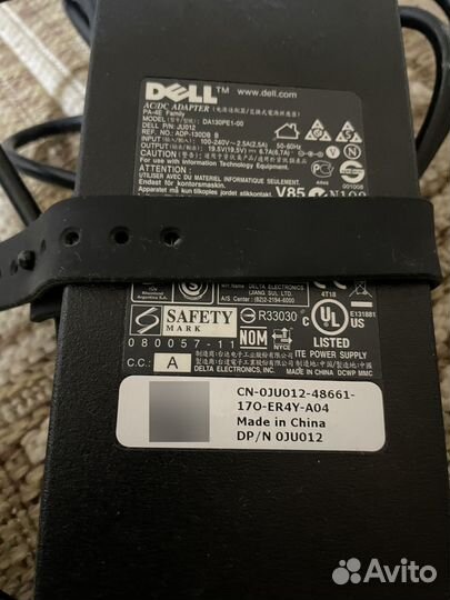 Зарядка для ноутбука Dell 6.7А 130w da130pe1-00