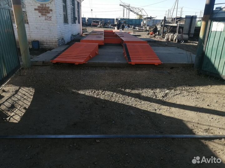 Монтаж ремонт автомобильных весов