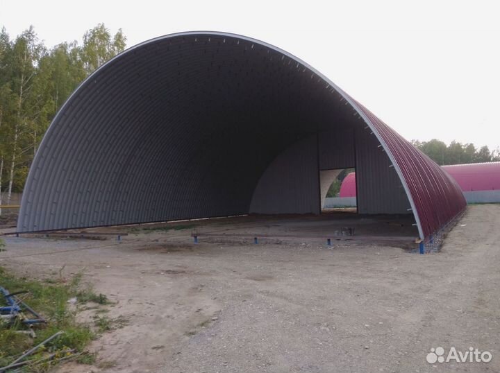 Быстровозводимые здания, ангары, овощехранилище