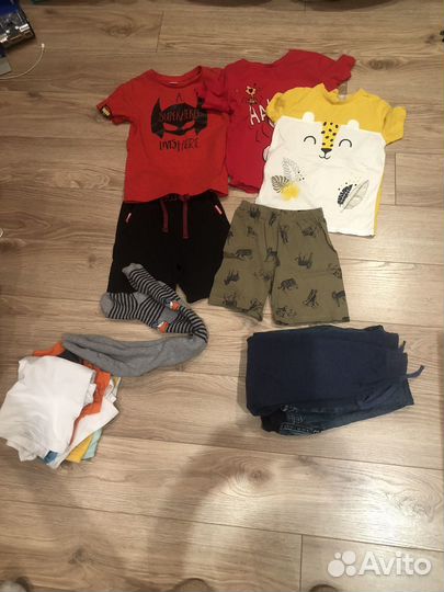 Вещи пакетом на мальчика 116 122