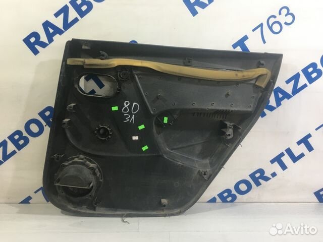 Обивка двери задняя левая renault duster 2.0 4wd м