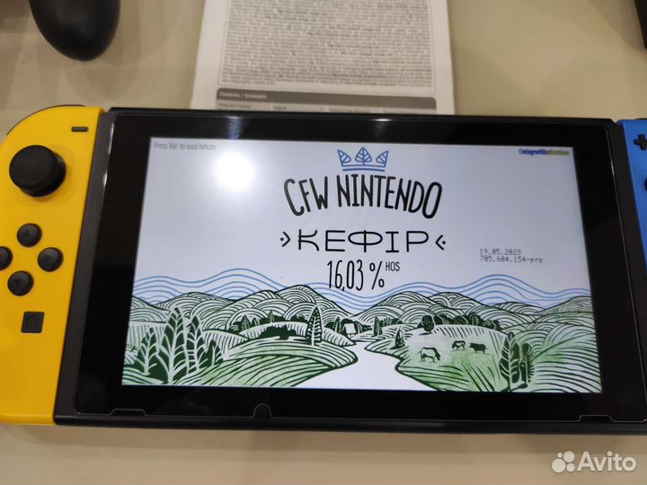 Продам прошитую Nintendo Switch и много игр