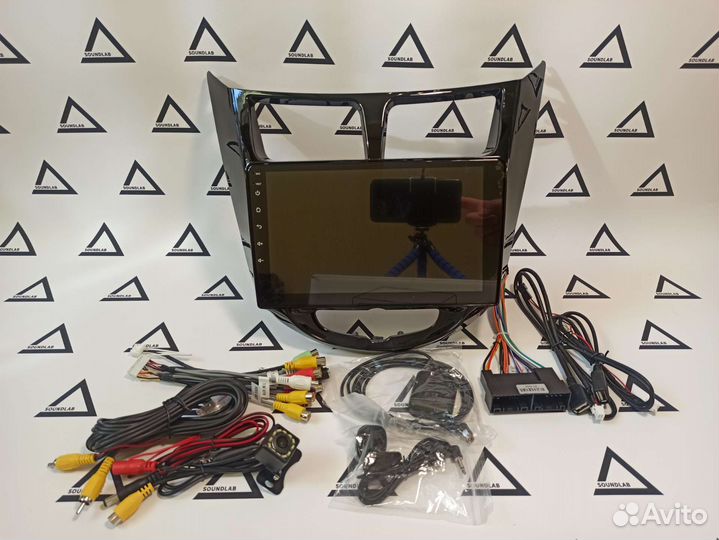 Магнитола android hyundai Solaris