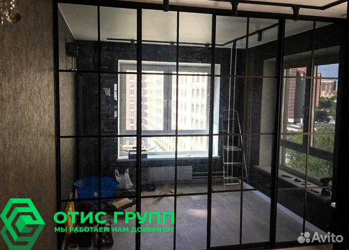 Межкомнатные перегородки / Раздвижные перегородки