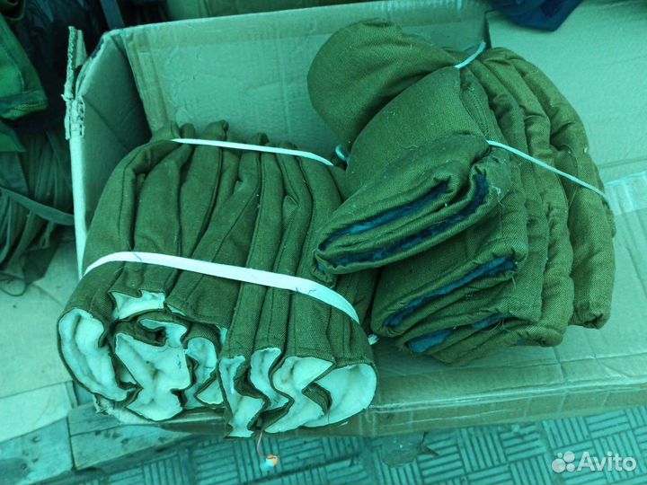 Рукавицы варежки армейские меховые