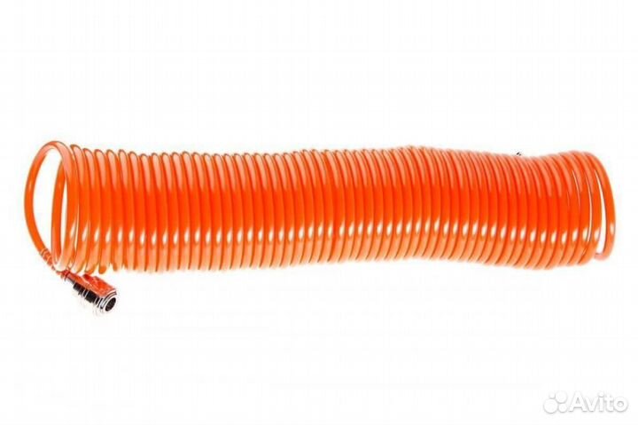 Шланг спиральный 15м с быстросъемным соединением