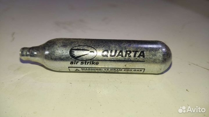 Баллончик Co2 Quarta 12гр для страйкбола