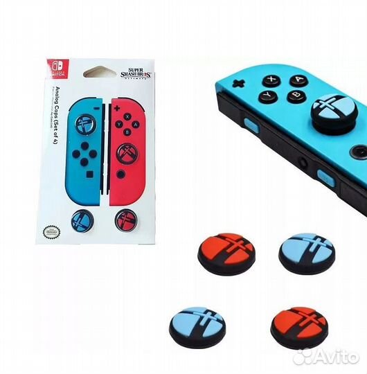 Набор из 4 накладок для консоли Nintendo switch